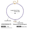 Wholesale Beaded Necklace Stainless Steel Crab Pendant Geometric Pattern Electroplating For Women