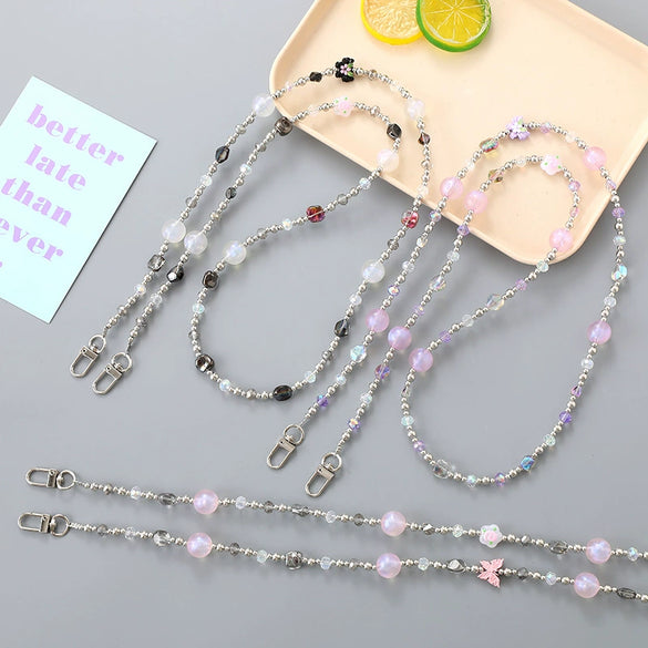 Wholesale Beaded Specialshaped Bag And Mobile Phone Antilost Hanging Chain With Butterfly Dragonfly Insect Patterns Handmade For Women