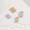 Wholesale Beads Sterling Silver Microinlaid Zircon Round Style