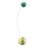 Wholesale Belly Button Ring Body Piercing Jewelry Stainless Steel Cartoon Geometric Style For Pregnant Women