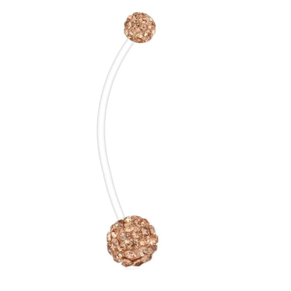 Wholesale Belly Button Ring Body Piercing Jewelry Stainless Steel Cartoon Geometric Style For Pregnant Women