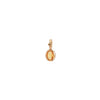 Wholesale Birthstone Necklace Copper Titanium Steel Geometric Electroplated