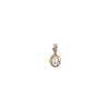 Wholesale Birthstone Necklace Copper Titanium Steel Geometric Electroplated