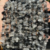 Wholesale Black Hair Crystal Gravel Loose Beads For Diy Bracelet