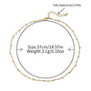 Wholesale Bohemian Natural Stone And Copper Geometric Clavicle Necklace 18K Gold Plated