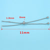 Wholesale Bolo Bracelet Stainless Steel Square Pearl Chain Electroplated