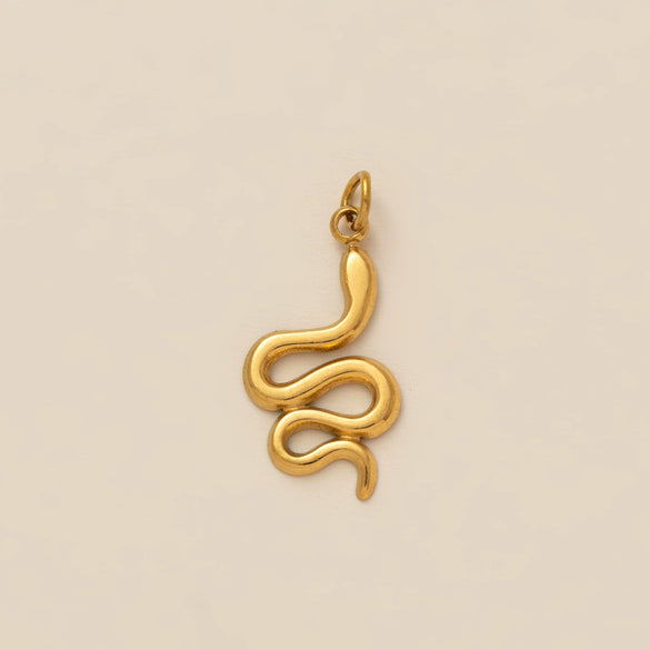 Wholesale Boots Pendant Stainless Steel Heart Shape Furnace Vacuum Plated 18K Gold Color