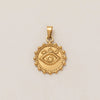 Wholesale Boots Pendant Stainless Steel Heart Shape Furnace Vacuum Plated 18K Gold Color