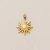 Wholesale Boots Pendant Stainless Steel Heart Shape Furnace Vacuum Plated 18K Gold Color