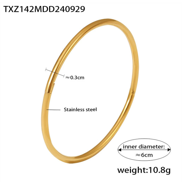 Wholesale Bow Style Stainless Steel Ring Bracelet Pvd Plated Gold Jewelry