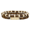 Wholesale Bracelet Coconut Shell And Wood Beaded Geometric Handmade Unisex Jewelry