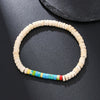 Wholesale Bracelet Coconut Shell Wood Slice Turquoise Geometric Handmade