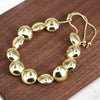 Wholesale Bracelet Gold Plated Copper Bead Geometric Style Woven Pearl Electroplated