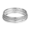 Wholesale Bracelet Iron Geometric Embossed Electroplated For Women