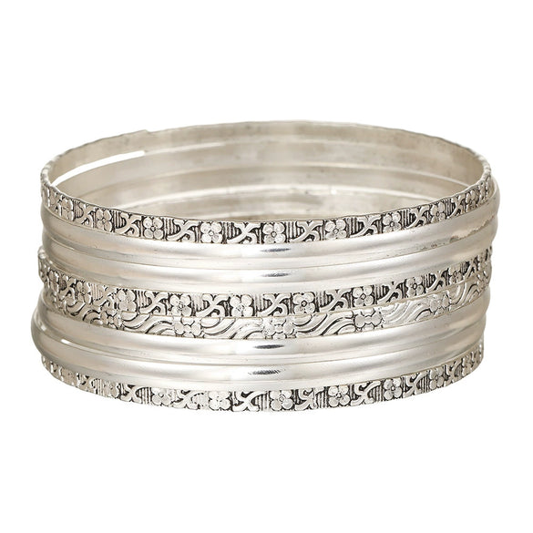 Wholesale Bracelet Iron Geometric Embossed Electroplated For Women