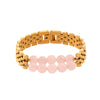 Wholesale Bracelet Jewelry Stainless Steel Geometric Splicing Retro Fashion Electroplated For Women