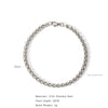 Wholesale Bracelet Retro Stainless Steel Electroplating Letters Numbers Text Unisex