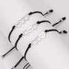 Wholesale Bracelet Set Stainless Steel Love Pattern Handmade Unisex