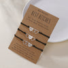 Wholesale Bracelet Set Stainless Steel Love Pattern Handmade Unisex