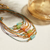 Wholesale Bracelet Stainless Steel Colored Rope Electroplating Letters Numbers Text Style
