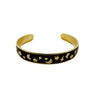 Wholesale Bracelet Stainless Steel French Retro Style Star Moon Electroplated