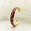 Wholesale Bracelet Stainless Steel French Retro Style Star Moon Electroplated