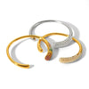 Wholesale Bracelet Stainless Steel Geometric 18K Goldplated Electroplating For Women