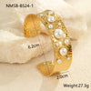 Wholesale Bracelet Stainless Steel Geometric Retro Electroplating Women's