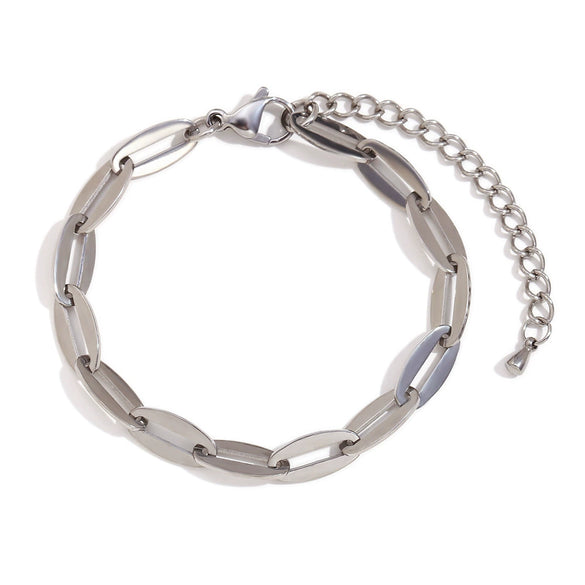 Wholesale Bracelet Stainless Steel 14K Gold Plated Geometric Style For Women