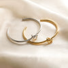 Wholesale Bracelet Stainless Steel 18K Gold Plated Love Knot Design