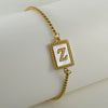 Wholesale Bracelet 316L Stainless Steel Letter Pattern Electroplated For Women