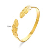 Wholesale Bracelet Stainless Steel Snakeshaped Geometric Hollow Goldplated Circle Electroplated For Female