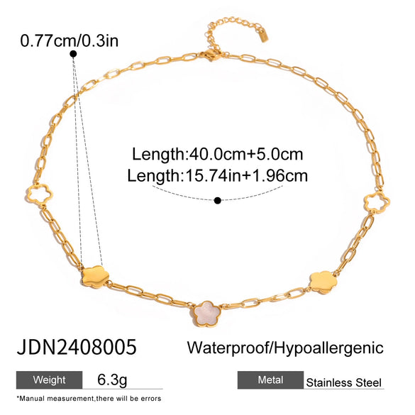 Wholesale Bracelet Stainless Steel Titanium Steel 18K Gold Plated Flower Hollow Design