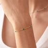 Wholesale Bracelet 925 Sterling Silver Geometric Real Gold Plated Electroplating For Women
