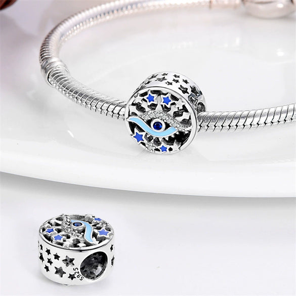 Wholesale Bracelet Sterling Silver 225 Silver Beads Earth Ferris Wheel Design Dripping Oil
