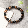 Wholesale Bracelet Stone Wood Chip Geometric Handmade Unisex