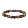 Wholesale Bracelet Stone Wood Chip Geometric Handmade Unisex