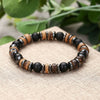 Wholesale Bracelet Stone Wood Chip Geometric Handmade Unisex