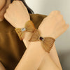 Wholesale Bracelet 316L Stainless Steel Bow Design Electroplated Jewelry Women Unisex