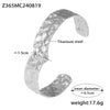 Wholesale Bracelet 316L Stainless Steel Geometric 18K Gold Plated Pvd Light Luxury Jewelry