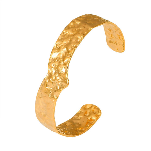 Wholesale Bracelet 316L Stainless Steel Geometric 18K Gold Plated Pvd Light Luxury Jewelry