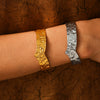 Wholesale Bracelet Titanium Steel Geometric Minimalist Style 18K Gold Plated Pvd Jewelry