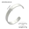 Wholesale Bracelet Titanium Steel Shell Beads Czech Diamond Geometric Electroplated For Female