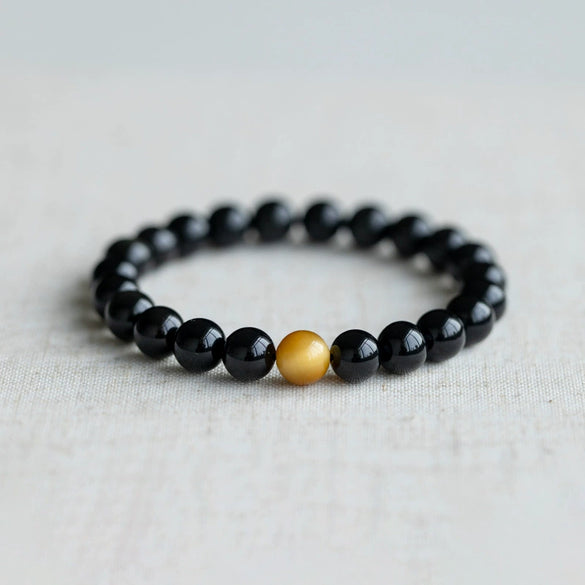 Wholesale Bracelet Volcanic Stone Geometric Handmade Unisex