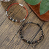 Wholesale Bracelet Wooden Coconut Shell Leather Geometric Handmade Unisex