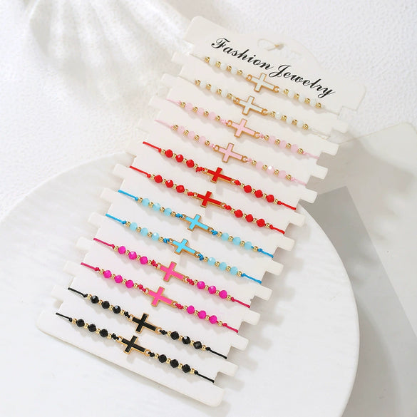 Wholesale Bracelets Zinc Alloy Heart Shape Handmade Unisex