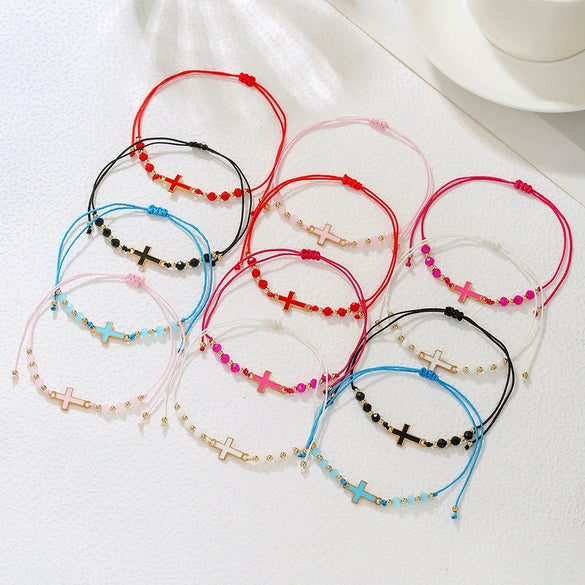 Wholesale Bracelets Zinc Alloy Heart Shape Handmade Unisex