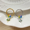 Wholesale Breast Ring Stainless Steel Animal Zodiac Niche Style Electroplated