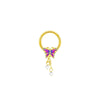 Wholesale Breast Ring Stainless Steel Animal Zodiac Niche Style Electroplated