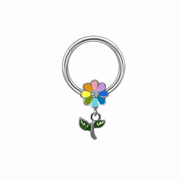 Wholesale Breast Ring Stainless Steel Animal Zodiac Niche Style Electroplated